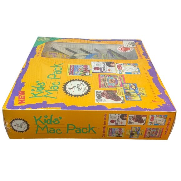 SEALED 1995 Kids Mac Pack 6 CD-ROM MAC Computer Games Palladium Interactive 90s - Picture 14 of 16